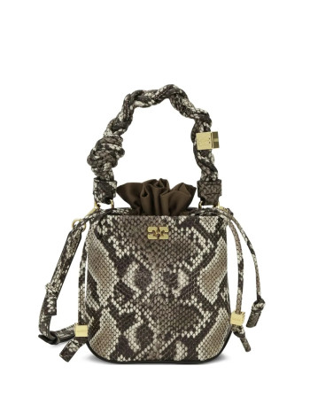 ganni crossbody womanganni bou bucket mini - a6702 135