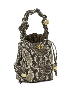 ganni crossbody mujer ganni bou bucket mini - a6702 135