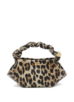 ganni crossbody mujer ganni bou bag mini print - a6948 943