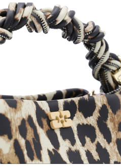 ganni crossbody mujer ganni bou bag mini print - a6948 943