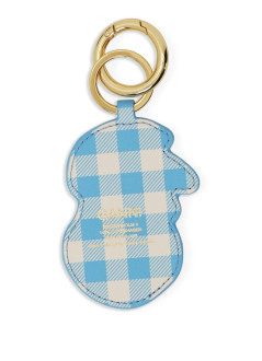 ganni llaveros unisex apple keyring velvet - a6781 693