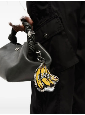 ganni key ring unisexbanana keyring velvet - a6812 099 2
