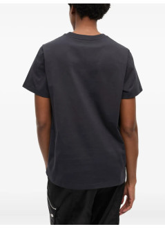 ganni top mujer basic cotton jersey banana relaxed t shirt - t4238 252