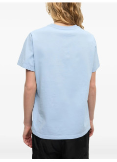 ganni top womanbasic cotton jersey animals relaxed t shirt - t4278 570