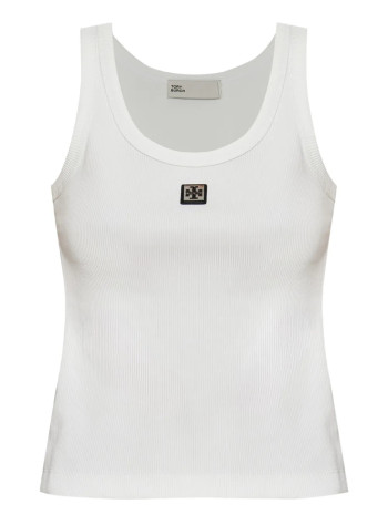 tory burch top womancotton scoop tank - 165173047 047