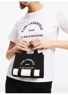 karl lagerfeld crossbody mujer k rsg square mn tote col blk - a3w50027 1ug