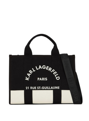 karl lagerfeld crossbody mujer k rsg square md tote col blk - a3w50025 1ug