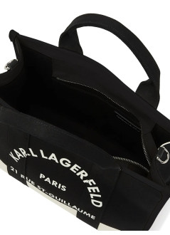karl lagerfeld crossbody mujer k rsg square md tote col blk - a3w50025 1ug