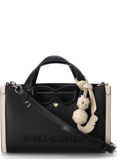 karl lagerfeld crossbody mujer ikon choupette sm tote - a3w30136 999