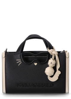 karl lagerfeld crossbody mujer ikon choupette sm tote - a3w30136 999