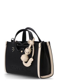 karl lagerfeld crossbody mujer ikon choupette sm tote - a3w30136 999