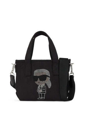 karl lagerfeld crossbody mujer ikon rhinestone sm shopper - a3w50023 999