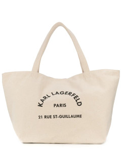 karl lagerfeld handbag womank rsg canvas shopper - a1w50006 106