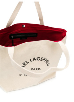 karl lagerfeld handbag womank rsg canvas shopper - a1w50006 106