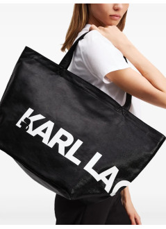 karl lagerfeld handbag womank essential coated shopper - a3w50029 999