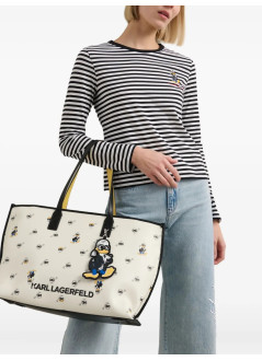 karl lagerfeld handbag mujer kl x disney tote aop cc - a3w30265 1ug