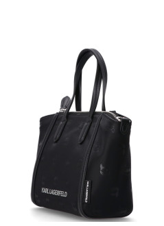 karl lagerfeld handbag mujer ikon nylon sm ew tote aop - a3w30119 2de
