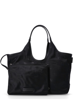 karl lagerfeld handbag womanikon nylon aop soft md tote - a3w30116 2de