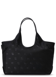 karl lagerfeld handbag womanikon nylon aop soft md tote - a3w30116 2de
