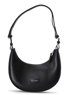 karl lagerfeld handbag mujer k circle moon bag - a3w30060 999