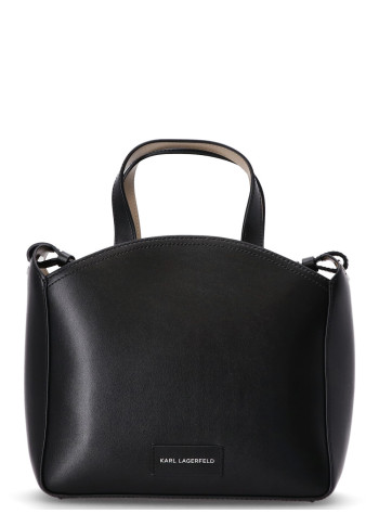karl lagerfeld crossbody womank circle sm tote woven - a3w30062 999 2