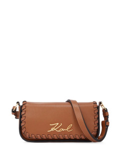 karl lagerfeld crossbody womank signature crossbody whip - a2w30195 1ur