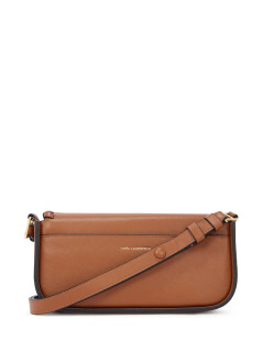 karl lagerfeld crossbody womank signature crossbody whip - a2w30195 1ur