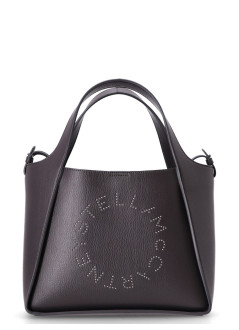 stella mccartney crossbody mujer logo crossbody tote bag eco embossed grainy alter mat - 513860wp0563 1164