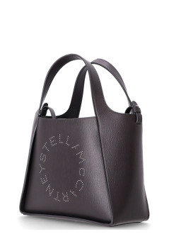 stella mccartney crossbody mujer logo crossbody tote bag eco embossed grainy alter mat - 513860wp0563 1164