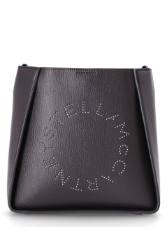 stella mccartney crossbody mujer logo crossbody bag eco embossed grainy alter mat - 700073wp0563 1164