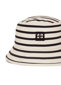 anine bing gorras mujer nicks bucket hat - a1211453mtl69 white black