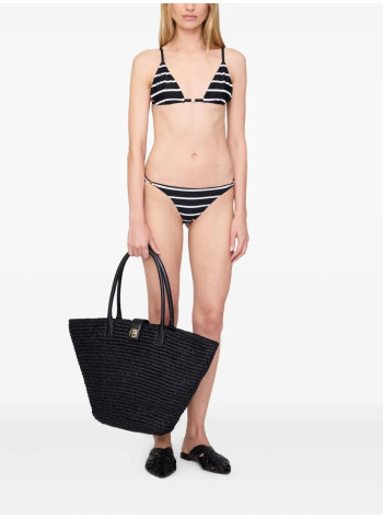 anine bing bikini braga mujer bellamy bikini bottom - a1110968mtl65 multi 2