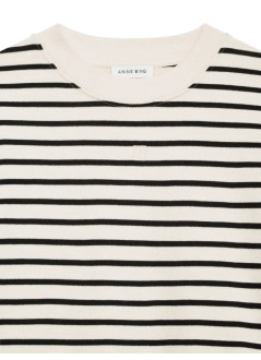 anine bing sweater womandean sweatshirt - a0811436mtl69 white black