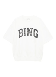 anine bing top mujer jay sweatshirt bing - a0811002ofw1 off white