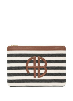 anine bing clutch womanlili pouch - a1311063mtl1 multi