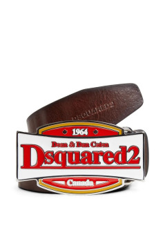dsquared cinturon hombre plaque belt - bem066512900001 m1298