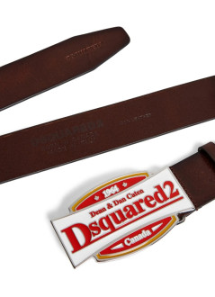 dsquared cinturon hombre plaque belt - bem066512900001 m1298