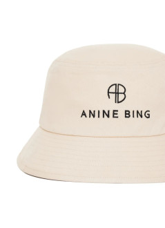 anine bing gorras mujer nicks bucket hat - a1211321ivy30 ivory