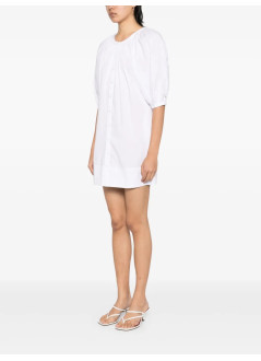 staud vestido mujer mini vincent dress - 907905 wht