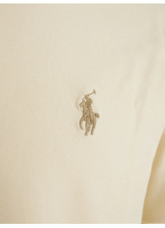 polo ralph lauren polo mansskcplktm1-short sleeve-polo shirt - 710941439020 andover cream c8599