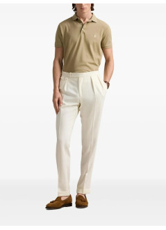 polo ralph lauren polo hombre sskcplktm1-short sleeve-polo shirt - 710941439021 classic khaki c8125
