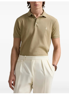 polo ralph lauren polo hombre sskcplktm1-short sleeve-polo shirt - 710941439021 classic khaki c8125