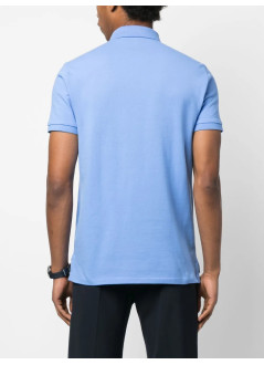 polo ralph lauren polo mansskccmslm1-short sleeve-knit - 710782592012 harbor island blue c7998
