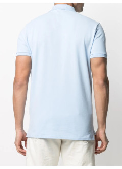 polo ralph lauren polo mansskccmslm1-short sleeve-knit - 710782592013 office blue c1750