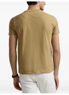 polo ralph lauren t-shirt mansscncmslm2-short sleeve-t-shirt - 710671438429 coastal beige c7952