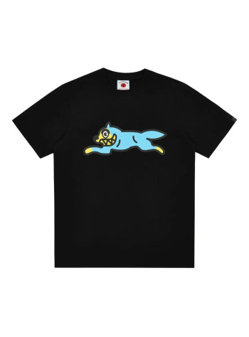 icecream t-shirt manrunning dog t-shirt - ic24236 black