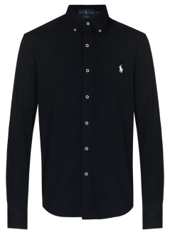 polo ralph lauren shirt manlsfbbdm5-long sleeve-knit - 710654408016 aviator navy