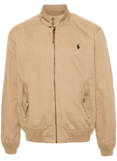 polo ralph lauren outerwear manwindbrkr jkt-lined-windbreaker - 710923261001 cafe tan