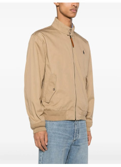 polo ralph lauren outerwear manwindbrkr jkt-lined-windbreaker - 710923261001 cafe tan