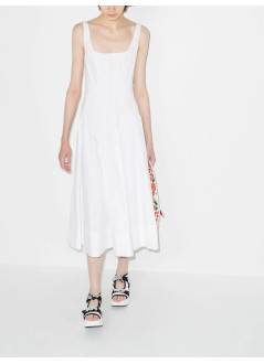 staud dress womanwells dress - 907291 wht